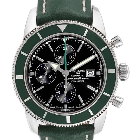 breitling superocean heritage green limited edition